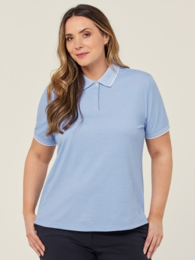Picture of NNT Ladies Textured Short Sleeve Polo